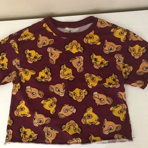 Lion King Crop Top